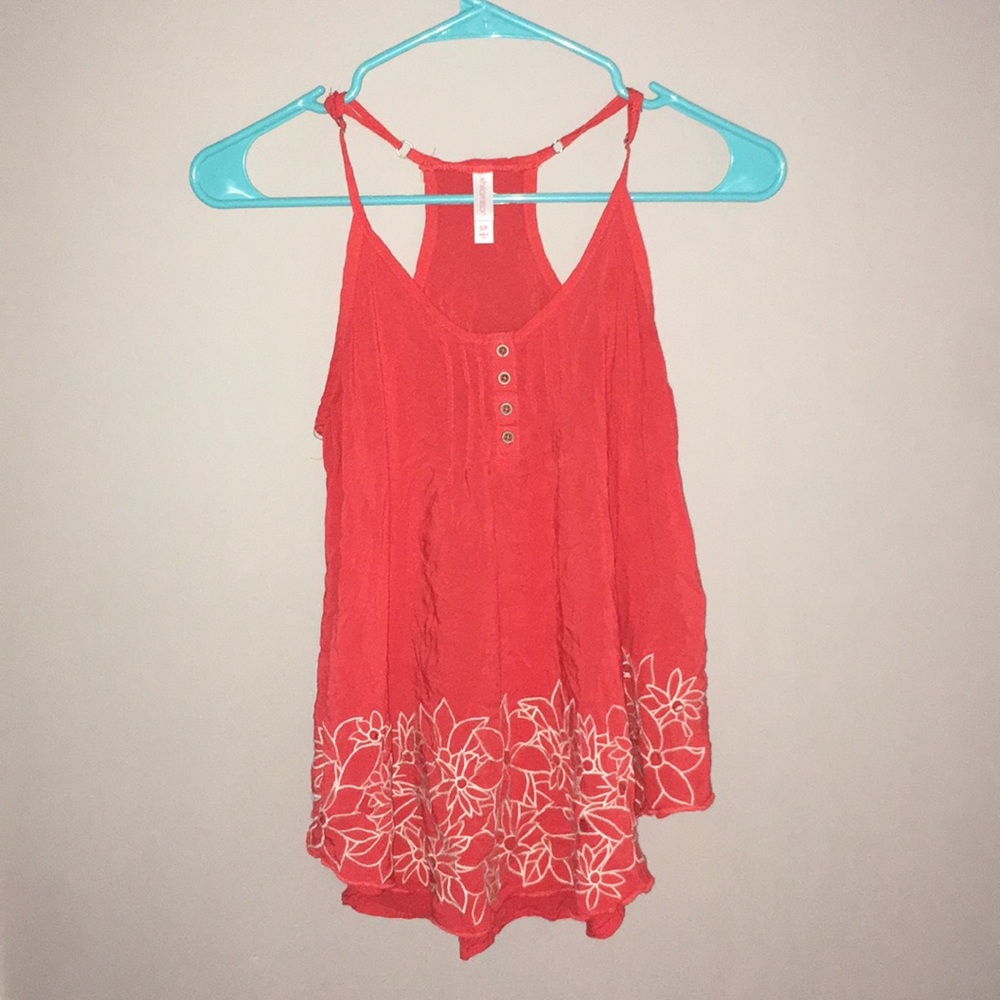 Target Coral Tanktop